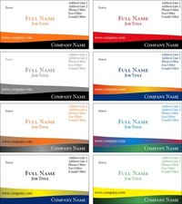 Business card scanner software can organize piles of printed information.