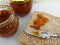 Preserve chutney by storing it in the freezer.