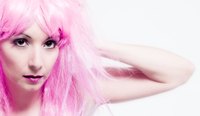 Natural wig parts make even the wildest hair colors look real.