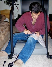 Determine the conveyor belt size for treadmills and other appliances.