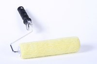 Use a paint roller to apply the appropriate paint to your cedar paneling.