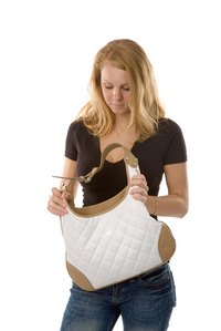 Many handbags have leather handles, which often come detached after years of use.