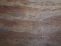 Plywood is strong enough for most threshold ramps.