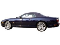 Car salesmen show car models to buyers.