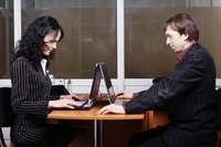 Both marketing and salespeople work together to bring profit to a company.