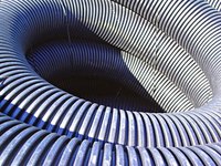 ABS pipes are used for household waste water removal.