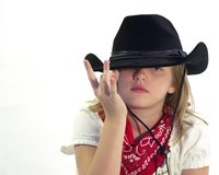 Cowgirls won't get the blues if they have the right costume.