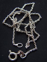Clean your silver chain with non-toxic ingredients.