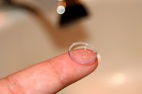 Contact lens.