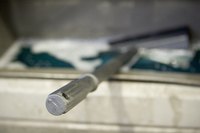 Use a squeegee to clean windows.