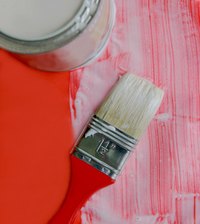 Paintbrushes can leave unsightly brush marks on dried paint.