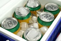 Coolers keep items cold until you are ready for them.