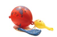 Balloons have many different uses and can hold many different substances.