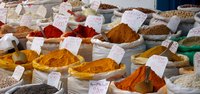 Colorful spices add flavor to your dishes.