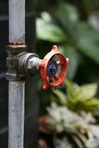 A gate valve.