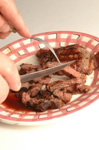 Patio steaks are also called "flat iron steaks."