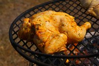 If grilled improperly, chicken will appear done on the outside while remaining undercooked inside.