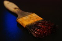 A Spiderman-themed room uses a few easily found paint colors.