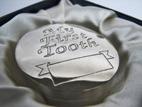 If possible, place your tooth in a special place when you've finished cleaning it.