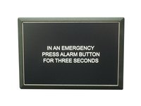 Monitored alarm systems alert law enforcement after being triggered.