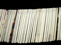 Magazine distributors buy publications to sell to outlets and individuals.