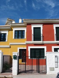 Duplex homes are often split vertically, though this is not always the case.