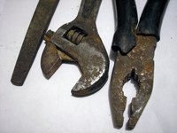 Finishing tools with black oxide prevents rust from forming.