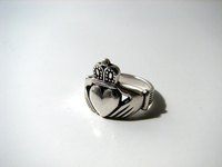 Claddagh rings are imbued with meaning.
