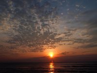 Enjoy the sunrise from your accommodations on Pacific Avenue.