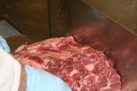 A chuck roast is cut in slabs, making it ideal for an electric frying pan.