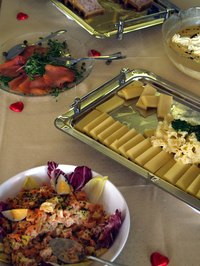 Placement is key to a successful buffet.