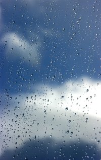 Storm windows help to keep the weather at bay.