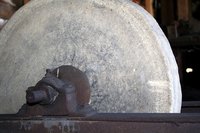 A grinding wheel can cause severe injury if it fractures during use.