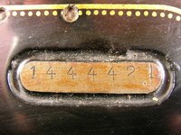 Find out the year of a White sewing machine with the serial number.