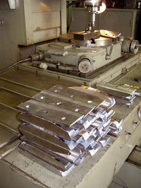 Use machine tools to bend metal.