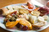 Keep appetizers in the oven on a warm setting and pull them out as needed.