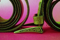 Non-standard buckles can make a striking statement.