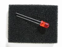 Light emitting diodes can damage eyes.