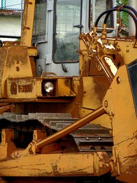 Always use caution when operating heavy equipment.