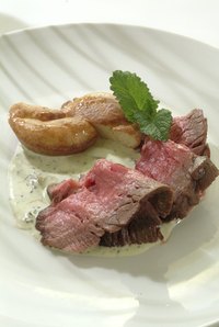 Roasted sirloin tip retains its moisture.