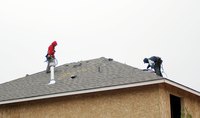 Finishing shingle roof