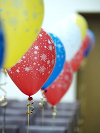 Helium is often used to fill balloons.