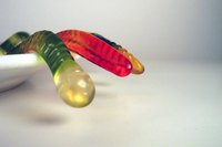 Gummy worms were created in the 1980s.