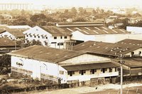 A vintage picture of a grand estate