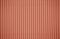 A painted corrugated panel for porch ceiling.