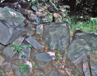 Radon occurs naturally in soil and rocks.
