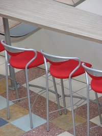Add a breakfast bar to your kitchen for function and fun.