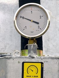 Raising the PSI in a pool pump.