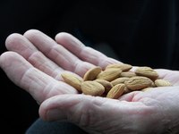 Handful of almonds