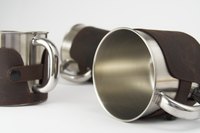 A coffee mug is a traditional and useful idea for a corporate gift.